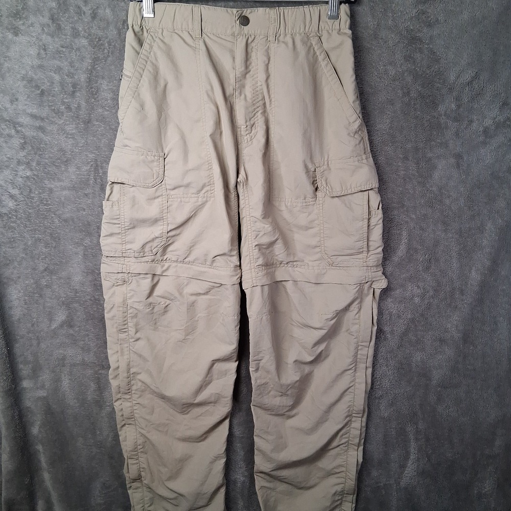 Rei Co-op Sahara Convertible Cargo Pants Men Size Small X 32 Khaki Beige UV DWR